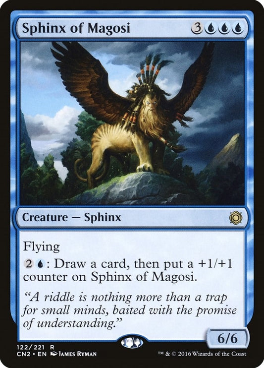 Image for Sphinx of Magosi (122) (Conspiracy: Take the Crown) - Magic: The Gathering
