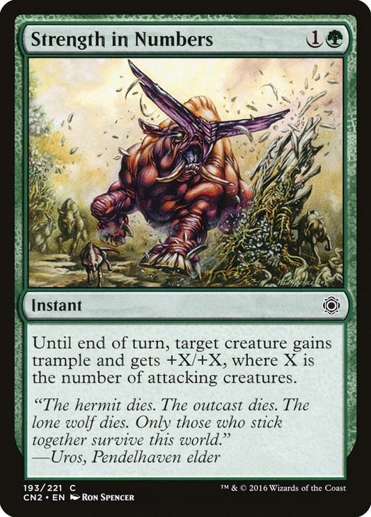 Image for Strength in Numbers (193) (Conspiracy: Take the Crown) - Magic: The Gathering