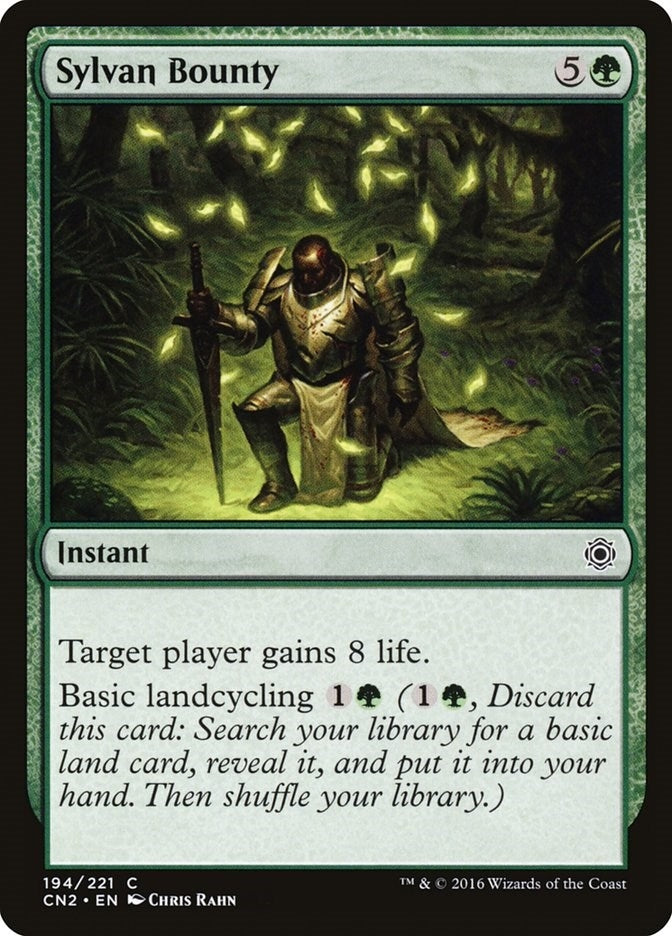 Image for Sylvan Bounty (194) (Conspiracy: Take the Crown) - Magic: The Gathering
