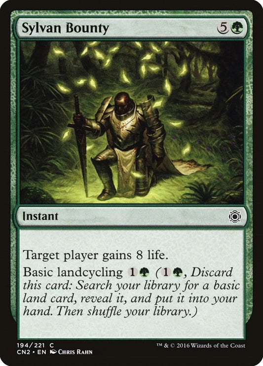 Image for Sylvan Bounty (194) (Conspiracy: Take the Crown) - Magic: The Gathering
