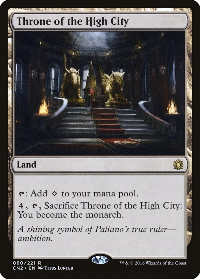 Image for Throne of the High City (80) (Conspiracy: Take the Crown) - Magic: The Gathering