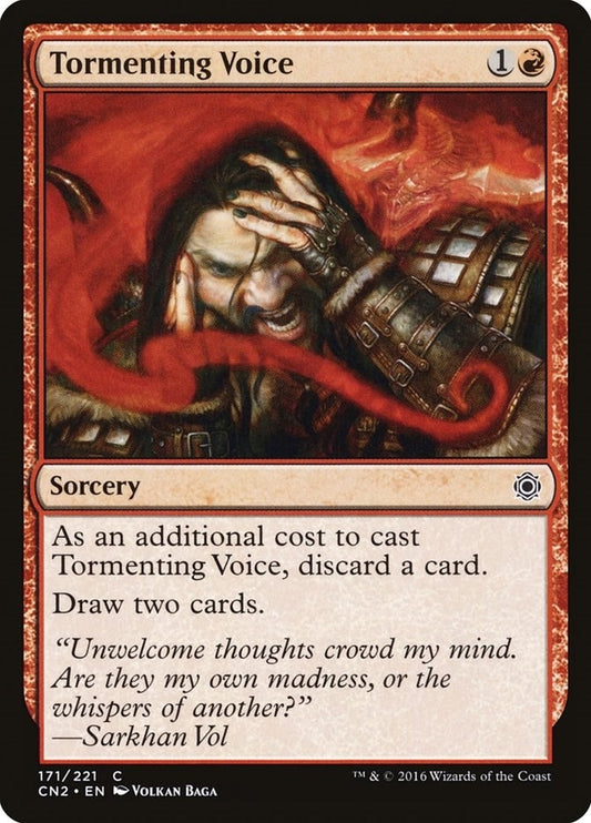 Image for Tormenting Voice (171) (Conspiracy: Take the Crown) - Magic: The Gathering