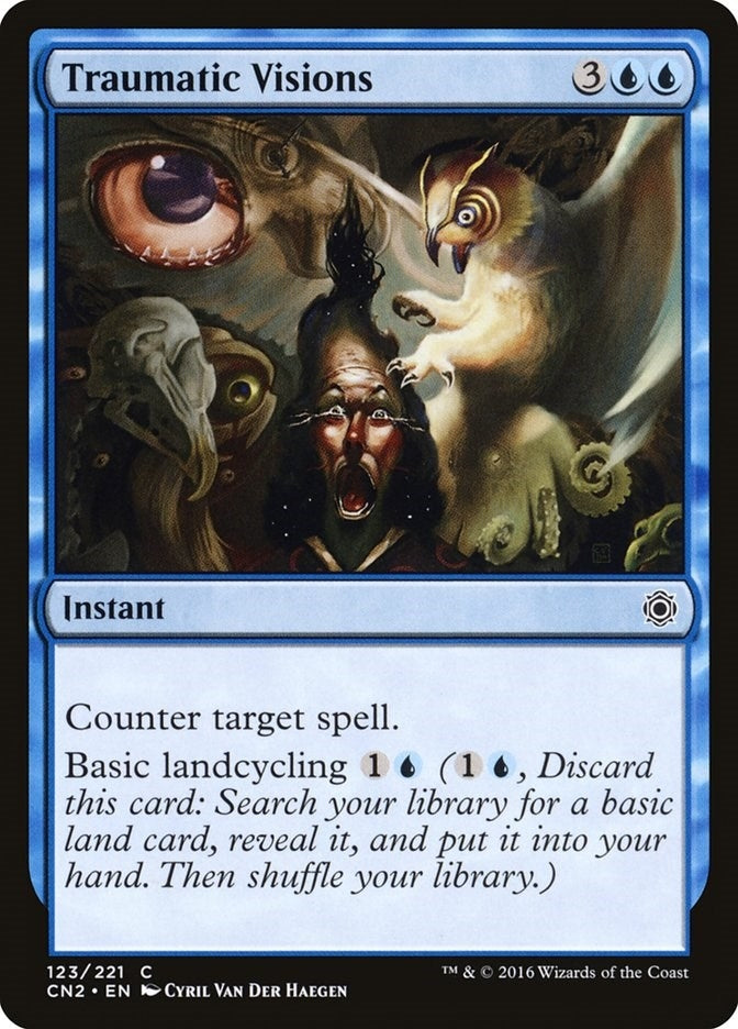 Image for Traumatic Visions (123) (Conspiracy: Take the Crown) - Magic: The Gathering