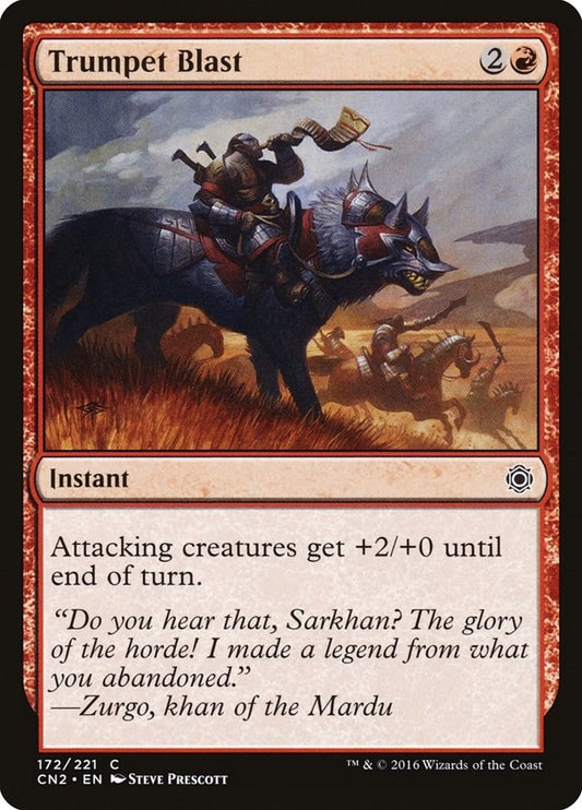 Image for Trumpet Blast (172) (Conspiracy: Take the Crown) - Magic: The Gathering
