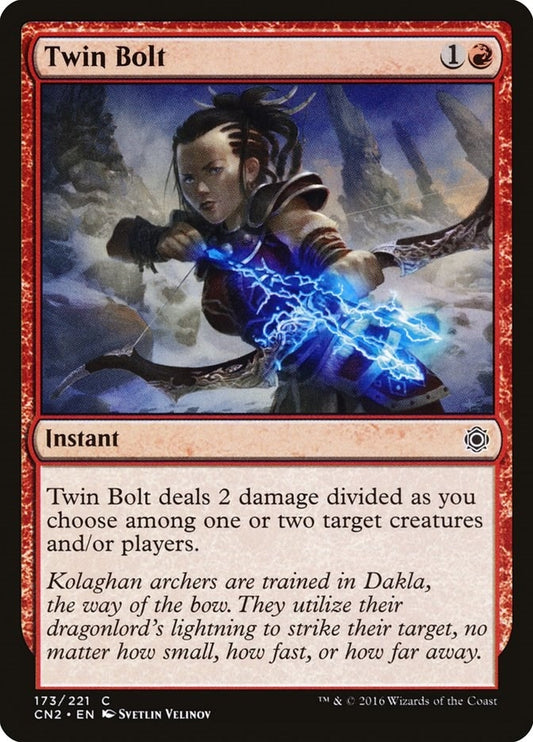 Image for Twin Bolt (173) (Conspiracy: Take the Crown) - Magic: The Gathering