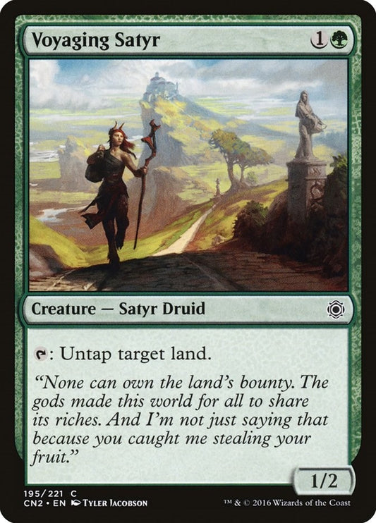 Image for Voyaging Satyr (195) (Conspiracy: Take the Crown) - Magic: The Gathering