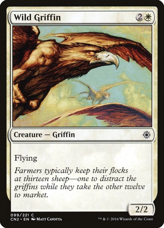 Image for Wild Griffin (99) (Conspiracy: Take the Crown) - Magic: The Gathering