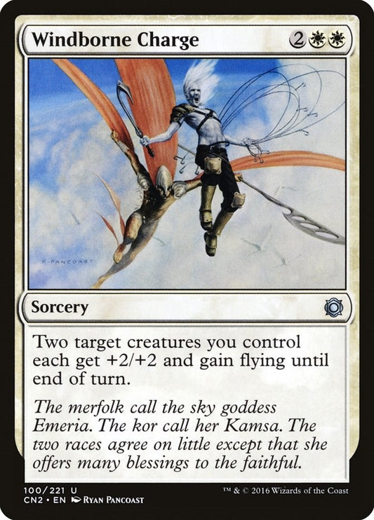 Image for Windborne Charge (100) (Conspiracy: Take the Crown) - Magic: The Gathering