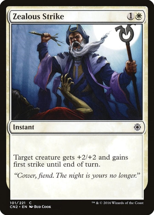 Image for Zealous Strike (101) (Conspiracy: Take the Crown) - Magic: The Gathering
