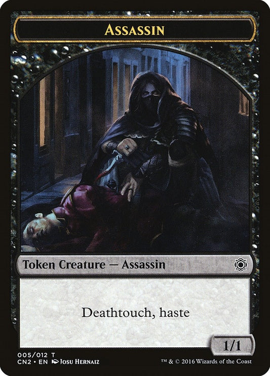 Image for Assassin Token (5) (Conspiracy: Take the Crown) - Magic: The Gathering