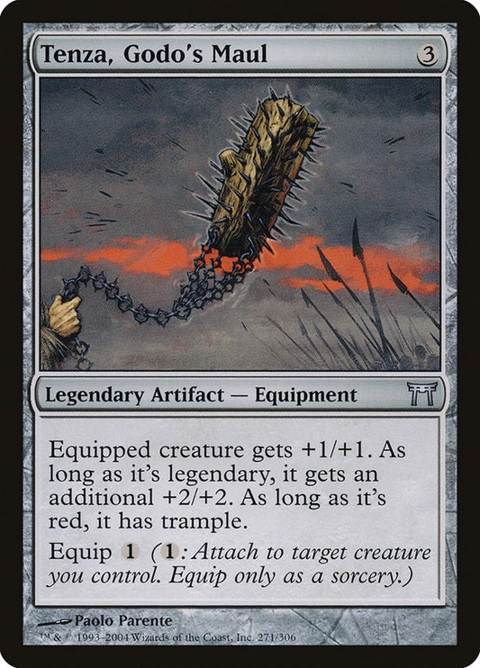 Image for Tenza, Godo's Maul (271) (Champions of Kamigawa) - Magic: The Gathering