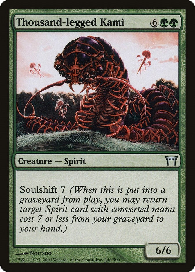Image for Thousand-legged Kami (246) (Champions of Kamigawa) - Magic: The Gathering