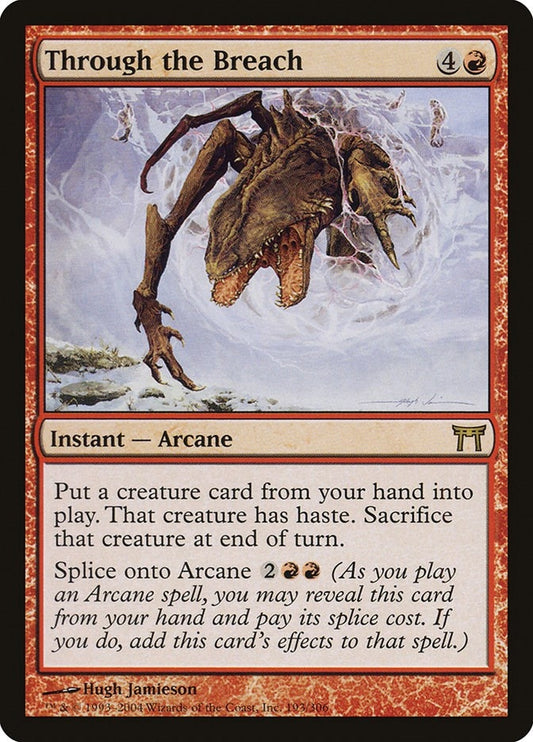 Image for Through the Breach (193) (Champions of Kamigawa) - Magic: The Gathering