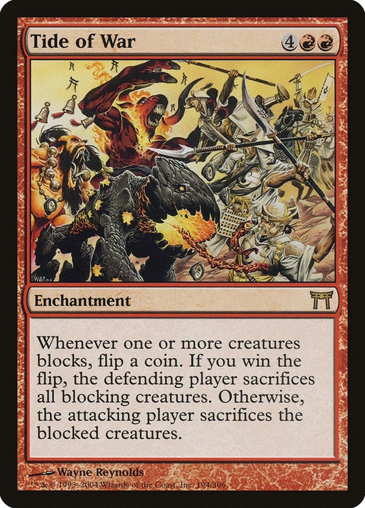 Image for Tide of War (194) (Champions of Kamigawa) - Magic: The Gathering