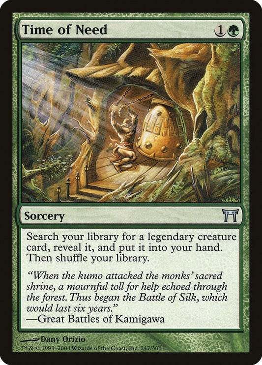 Image for Time of Need (247) (Champions of Kamigawa) - Magic: The Gathering