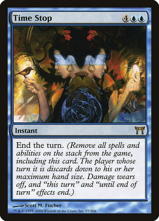 Image for Time Stop (97) (Champions of Kamigawa) - Magic: The Gathering