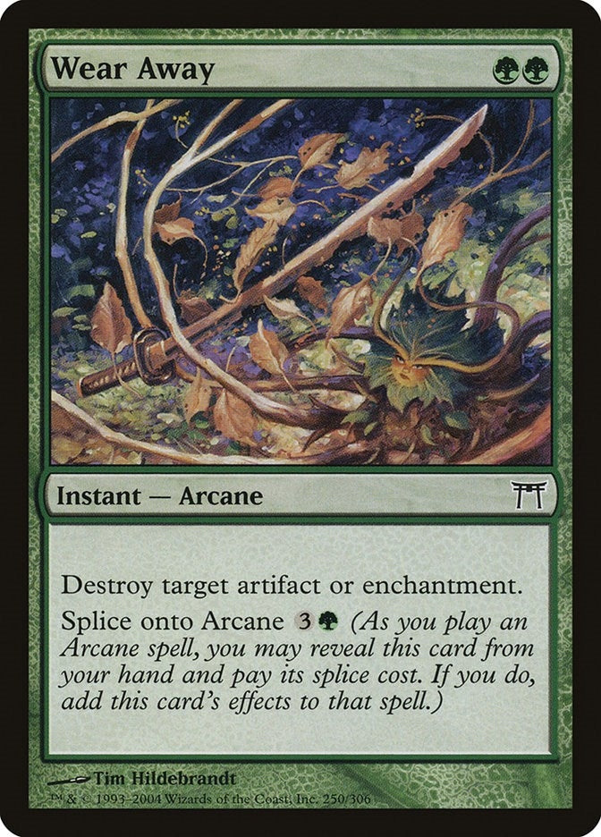 Image for Wear Away (250) (Champions of Kamigawa) - Magic: The Gathering