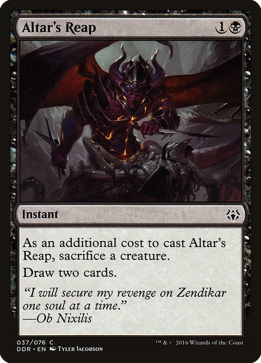 Image for Altar's Reap (37) (Duel Decks: Nissa vs. Ob Nixilis) - Magic: The Gathering
