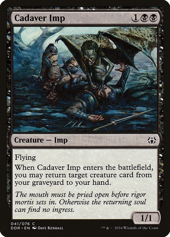 Image for Cadaver Imp (41) (Duel Decks: Nissa vs. Ob Nixilis) - Magic: The Gathering