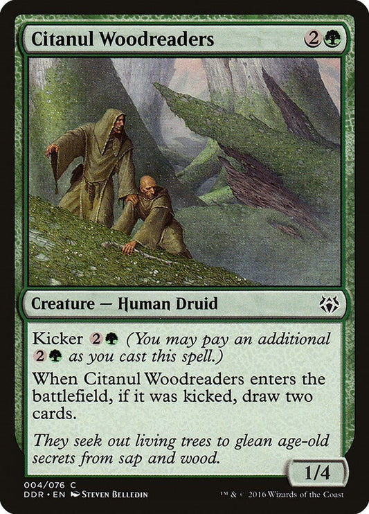 Image for Citanul Woodreaders (4) (Duel Decks: Nissa vs. Ob Nixilis) - Magic: The Gathering