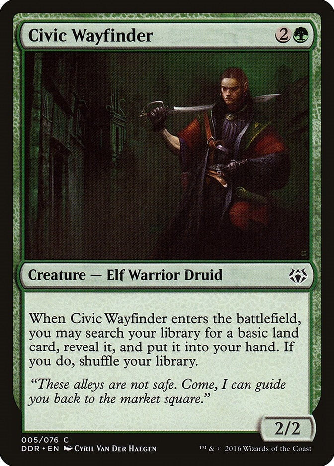Image for Civic Wayfinder (5) (Duel Decks: Nissa vs. Ob Nixilis) - Magic: The Gathering