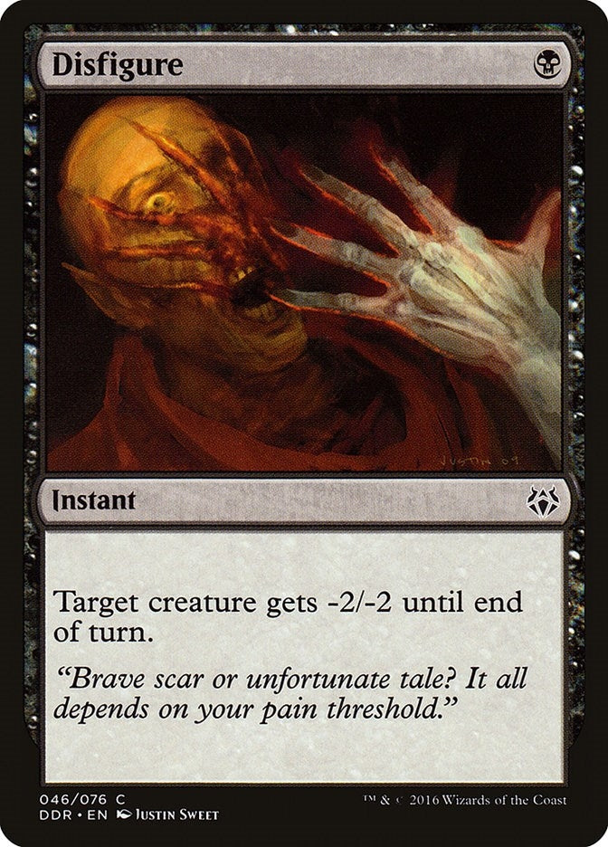 Image for Disfigure (46) (Duel Decks: Nissa vs. Ob Nixilis) - Magic: The Gathering