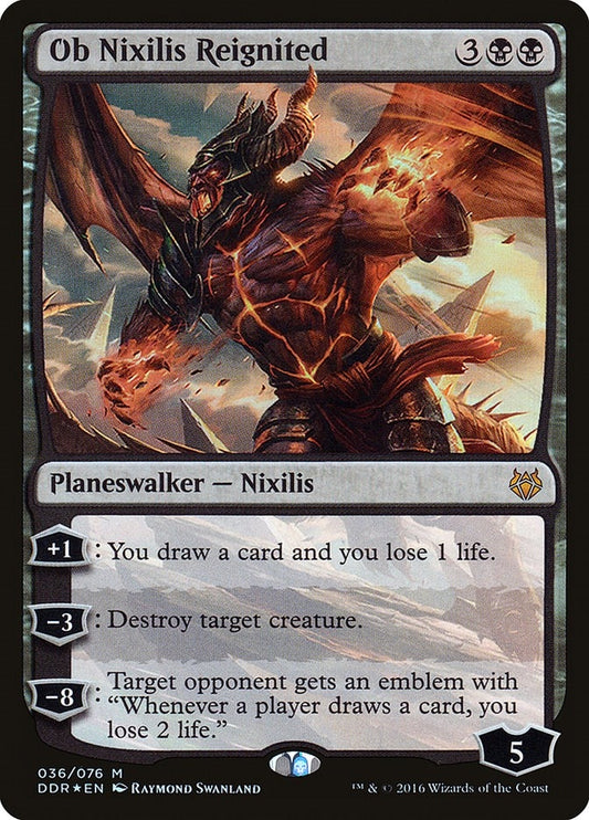 Image for Ob Nixilis Reignited (36) (Duel Decks: Nissa vs. Ob Nixilis) - Magic: The Gathering