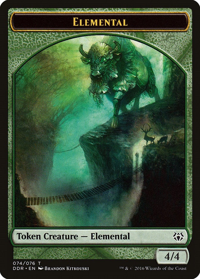 Image for Elemental Token (74) (Duel Decks: Nissa vs. Ob Nixilis) - Magic: The Gathering