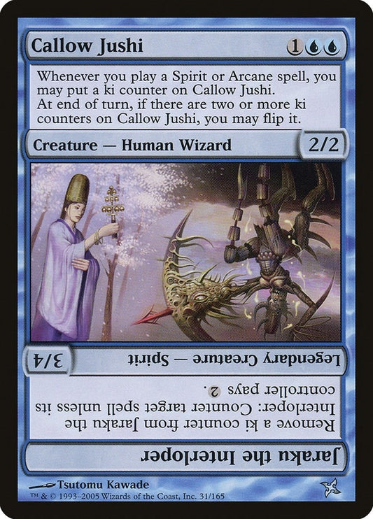 Image for Callow Jushi (31) (Betrayers of Kamigawa) - Magic: The Gathering
