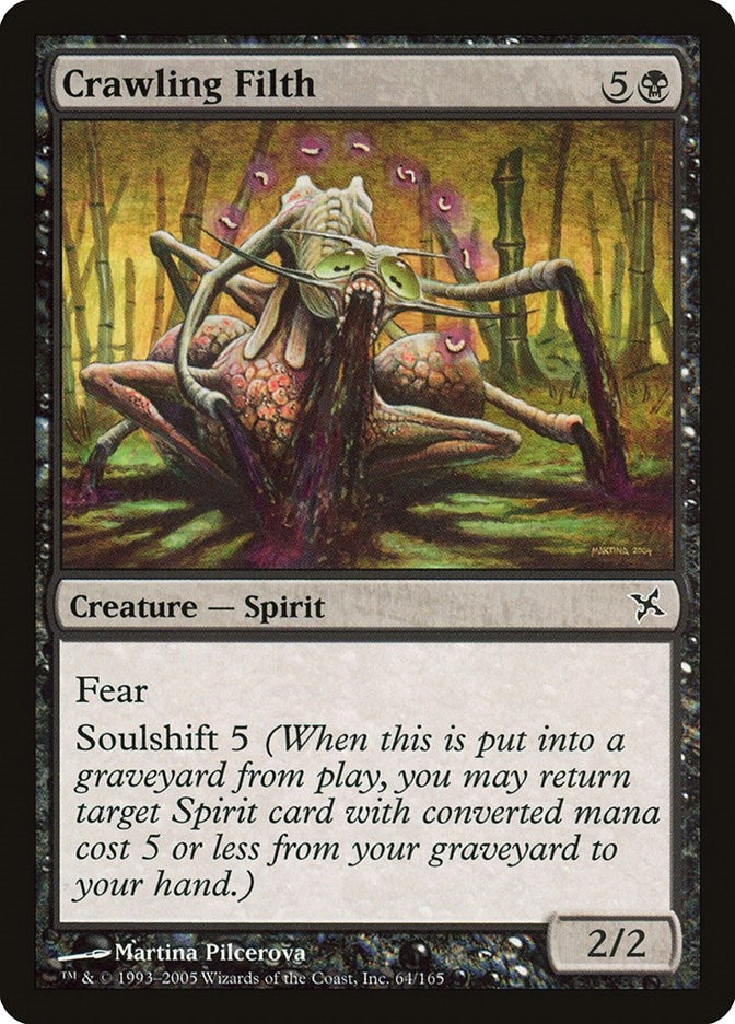 Image for Crawling Filth (64) (Betrayers of Kamigawa) - Magic: The Gathering