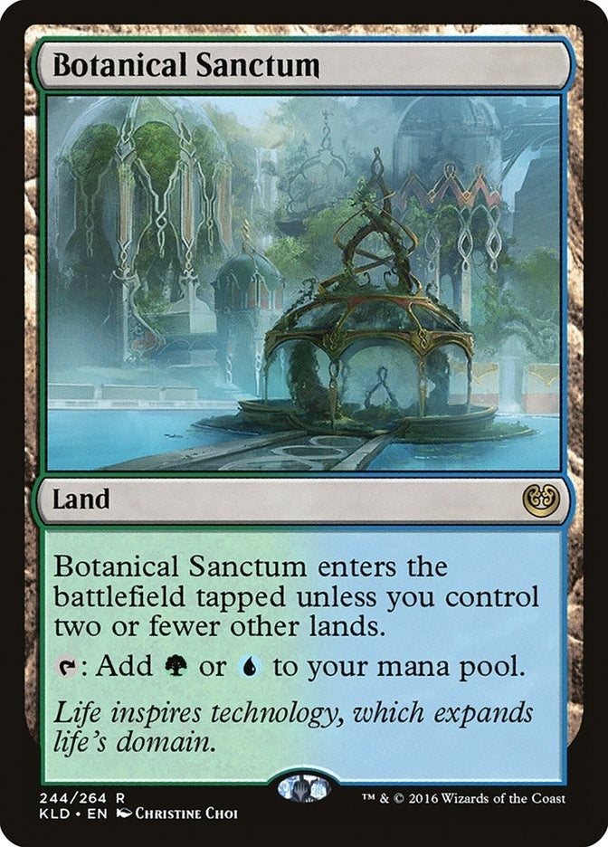 Image for Botanical Sanctum (244) (Kaladesh) - Magic: The Gathering