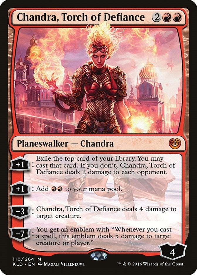 Image for Chandra, Torch of Defiance (110) (Kaladesh) - Magic: The Gathering