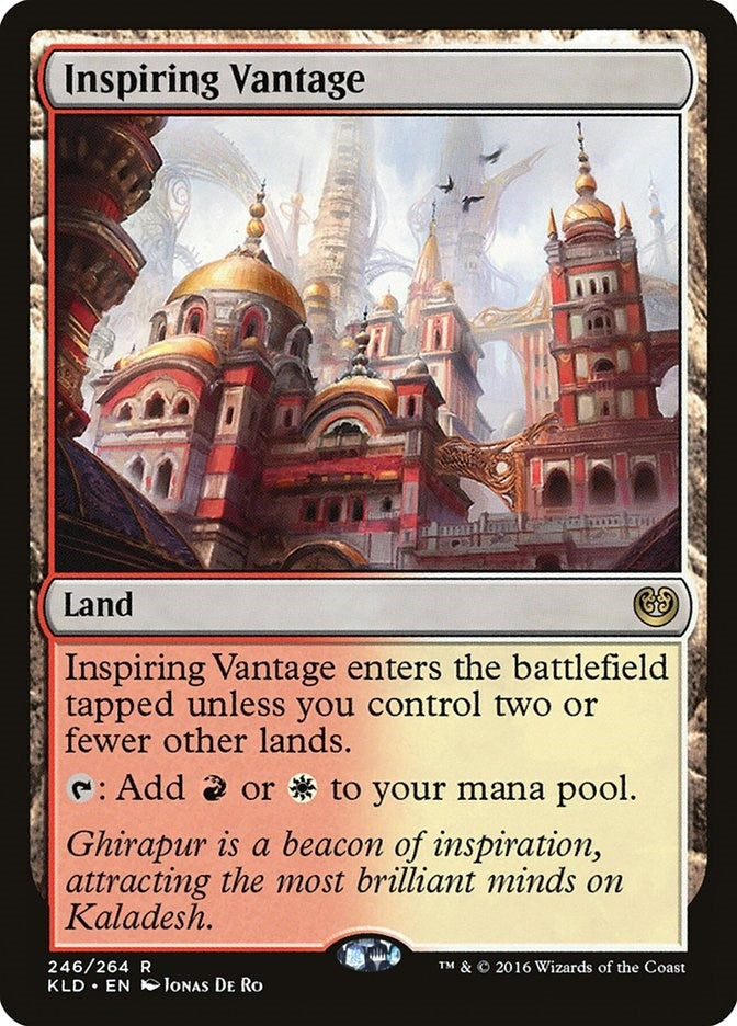 Image for Inspiring Vantage (246) (Kaladesh) - Magic: The Gathering