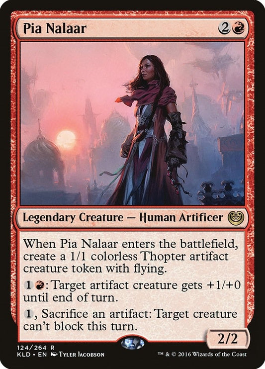 Image for Pia Nalaar (124) (Kaladesh) - Magic: The Gathering