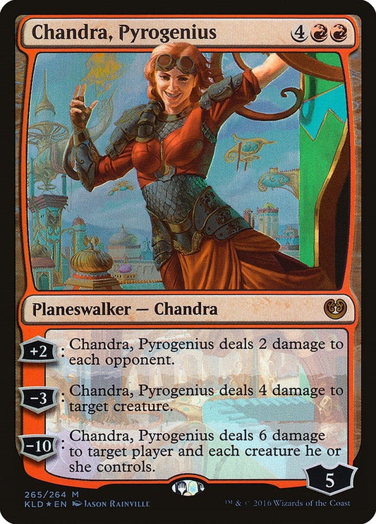 Image for Chandra, Pyrogenius (265) (Kaladesh) - Magic: The Gathering
