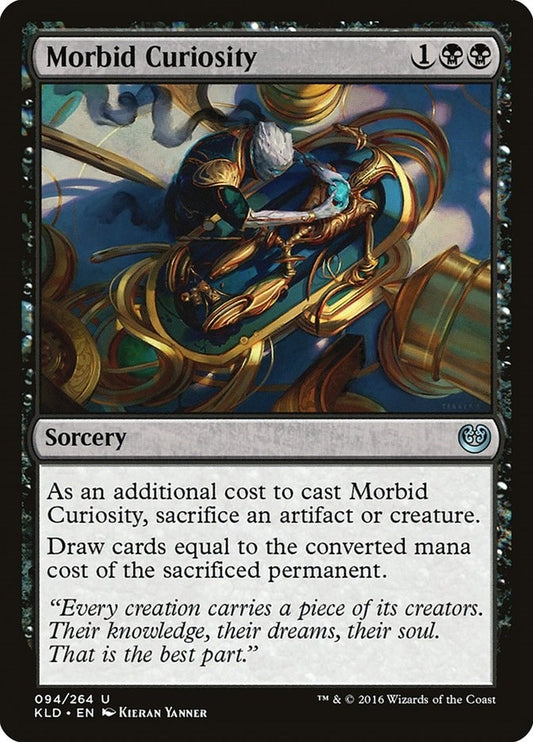 Image for Morbid Curiosity (94) (Kaladesh) - Magic: The Gathering