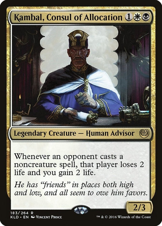 Image for Kambal, Consul of Allocation (183) (Kaladesh) - Magic: The Gathering