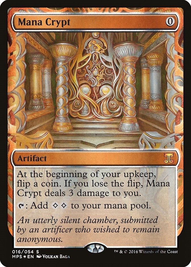 Image for Mana Crypt (16) (Masterpiece Series: Kaladesh Inventions) - Magic: The Gathering