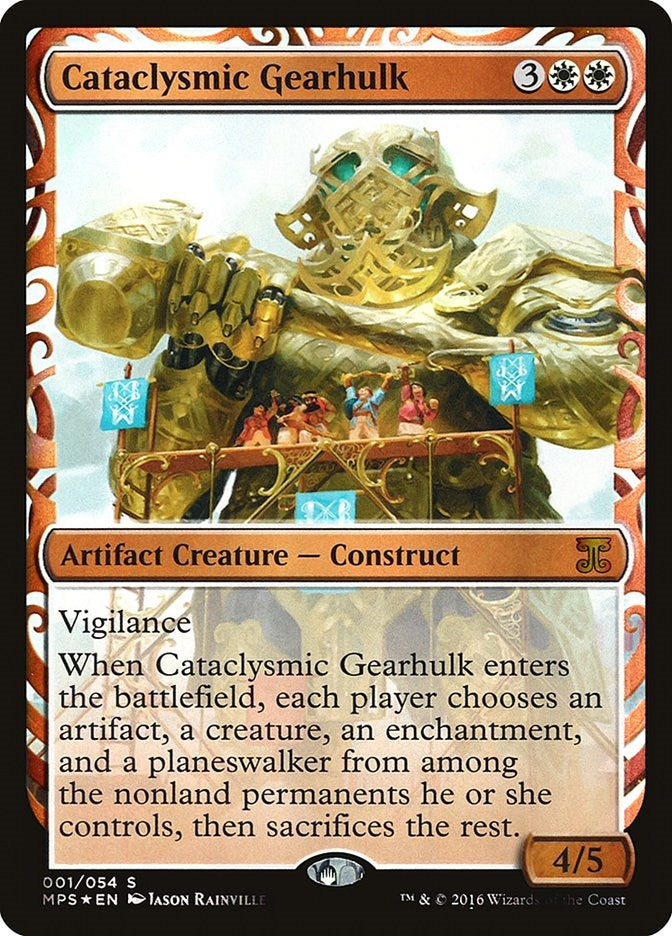 Image for Cataclysmic Gearhulk (1) (Masterpiece Series: Kaladesh Inventions) - Magic: The Gathering