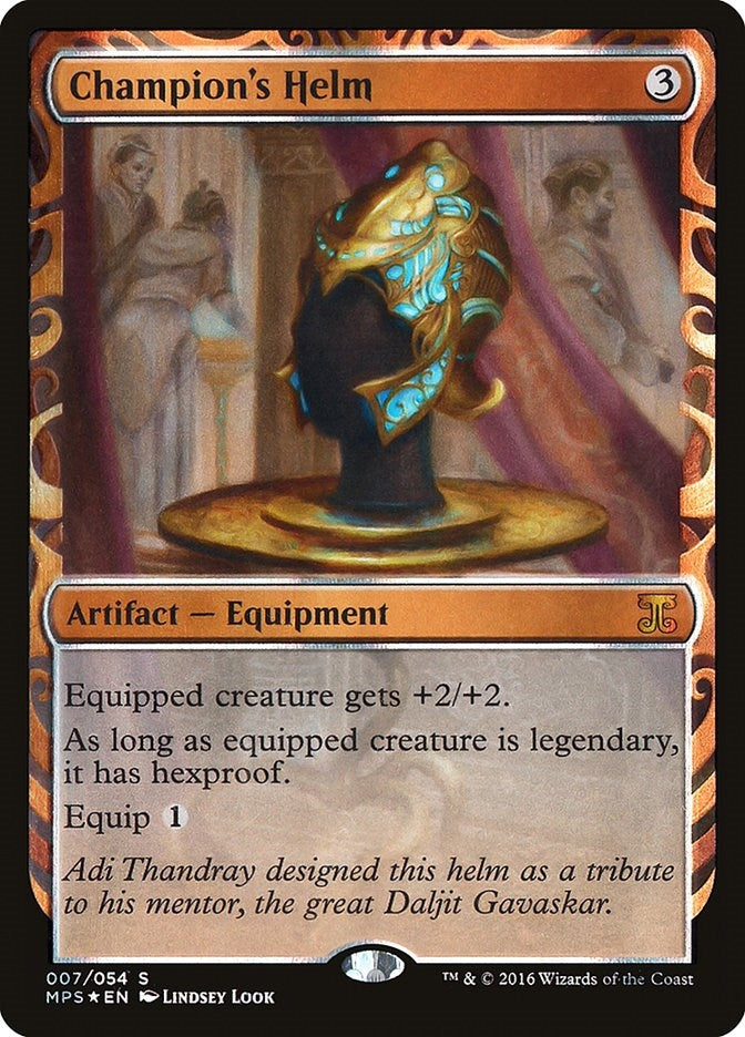 Image for Champion's Helm (7) (Masterpiece Series: Kaladesh Inventions) - Magic: The Gathering