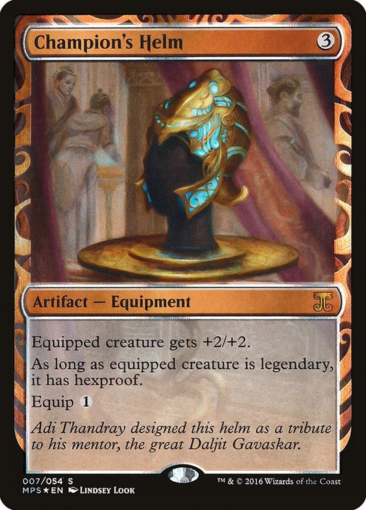 Image for Champion's Helm (7) (Masterpiece Series: Kaladesh Inventions) - Magic: The Gathering