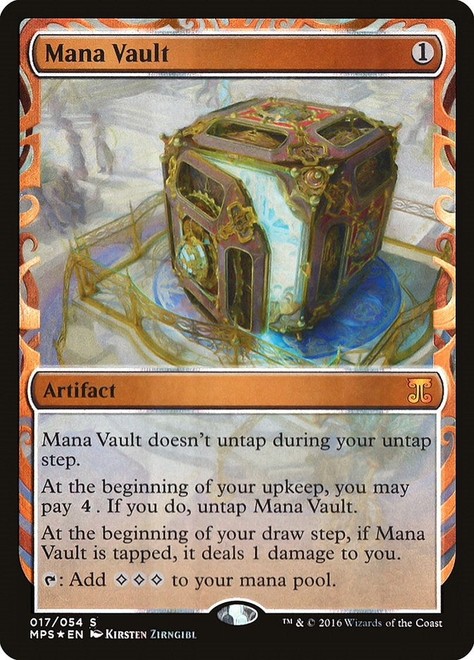 Image for Mana Vault (17) (Masterpiece Series: Kaladesh Inventions) - Magic: The Gathering