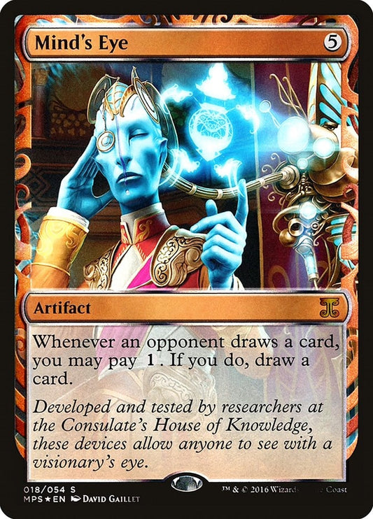 Image for Mind's Eye (18) (Masterpiece Series: Kaladesh Inventions) - Magic: The Gathering