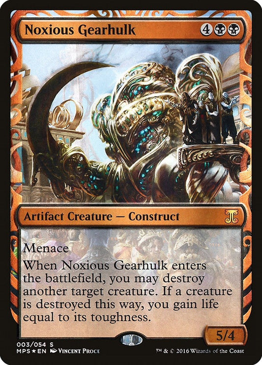 Image for Noxious Gearhulk (3) (Masterpiece Series: Kaladesh Inventions) - Magic: The Gathering