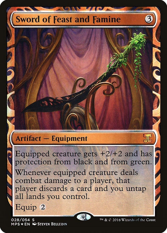 Image for Sword of Feast and Famine (28) (Masterpiece Series: Kaladesh Inventions) - Magic: The Gathering