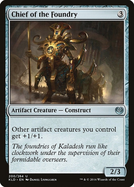 Image for Chief of the Foundry (200) (Kaladesh) - Magic: The Gathering