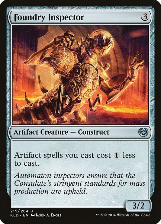Image for Foundry Inspector (215) (Kaladesh) - Magic: The Gathering