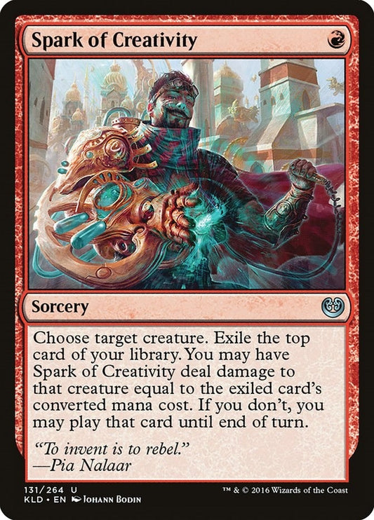 Image for Spark of Creativity (131) (Kaladesh) - Magic: The Gathering