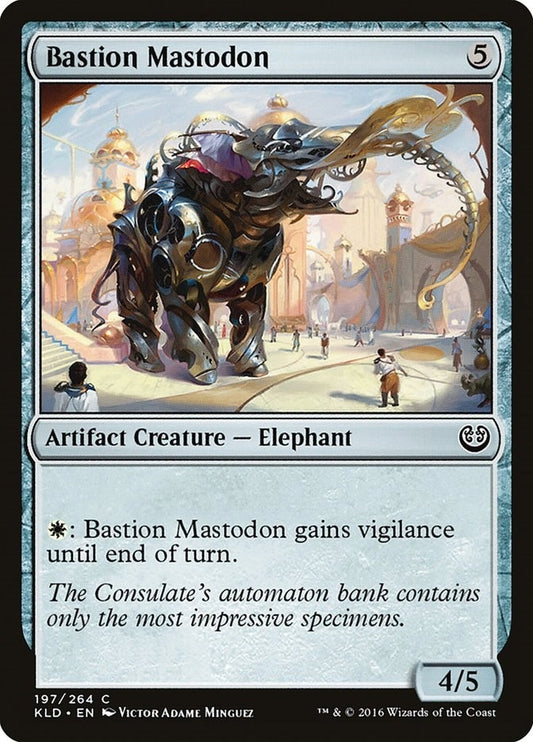 Image for Bastion Mastodon (197) (Kaladesh) - Magic: The Gathering