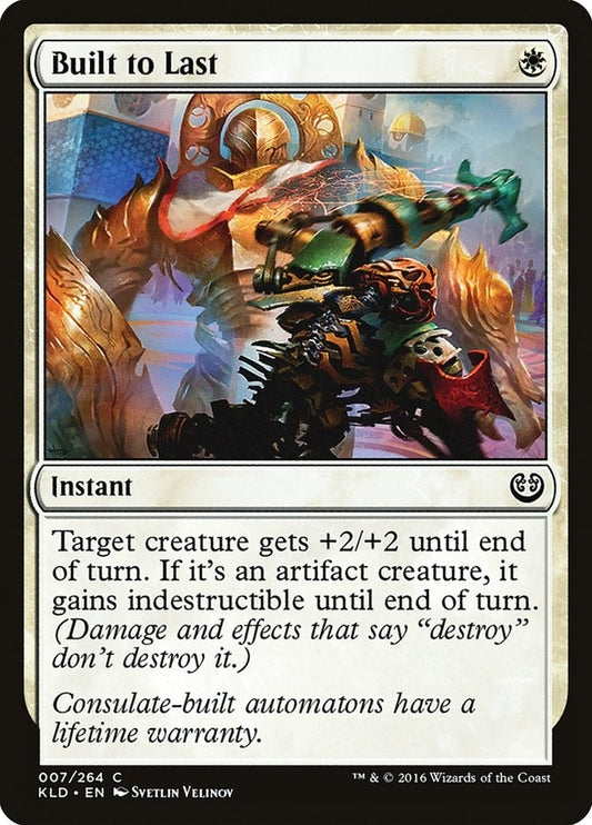 Image for Built to Last (7) (Kaladesh) - Magic: The Gathering